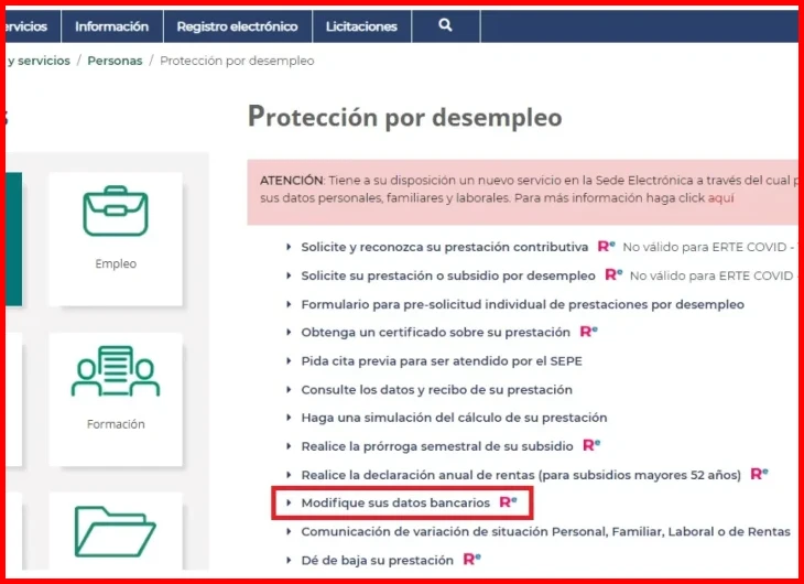 Aspectos prácticos de la documentación y plazos para el paro