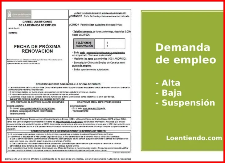 Aspectos prácticos de la renovación según la comunidad autónoma