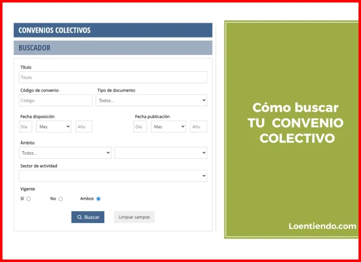 ¿Buscador de Códigos de Convenios Colectivos?