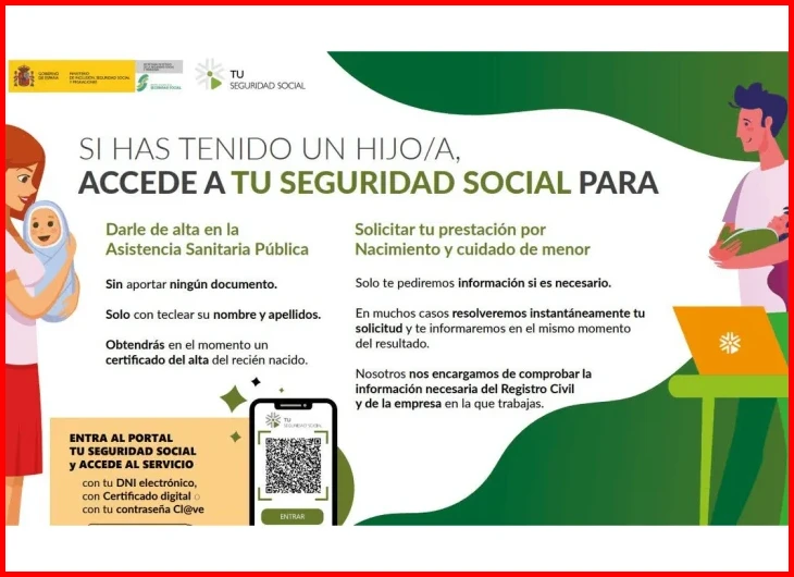 ¿Cómo pedir la prestación por nacimiento y cuidado de menor?
