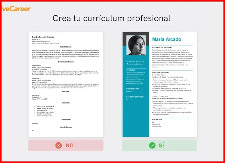 Qué formato de CV prefieren las empresas en España