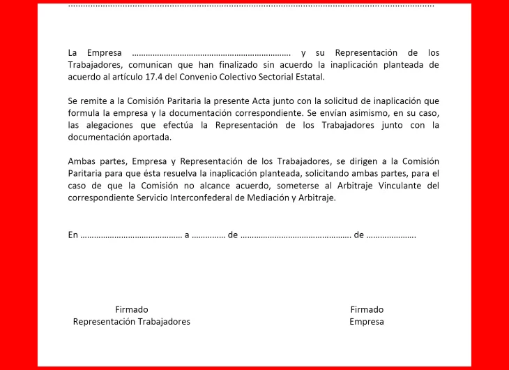 Requisitos documentales para iniciar la solicitud ante la empresa