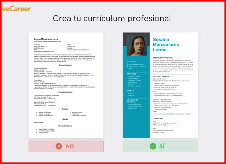 Tener datos personales y de contacto actualizados para España